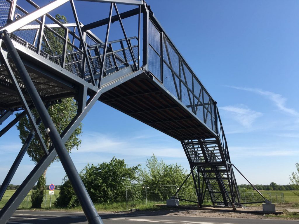 Fußganger Brücke Deutschland